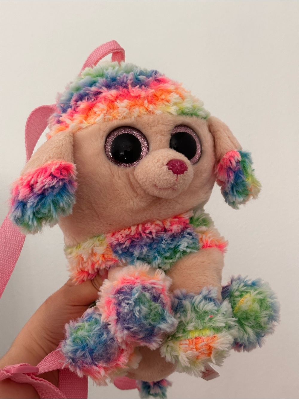 TY poodle backpack
